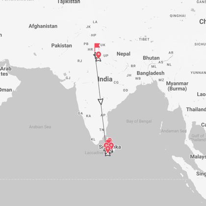 India y Sri Lanka: entre antiguas maravillas y paisajes inexplorados