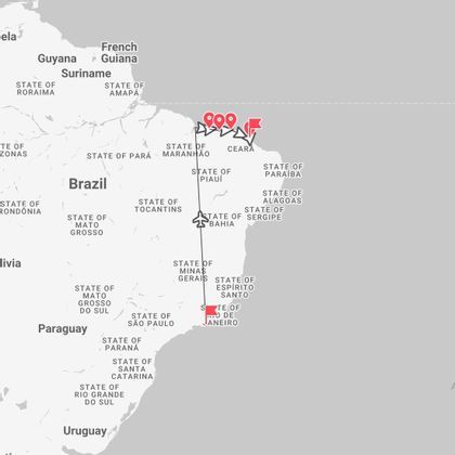 Brasile Beach Life: Rio de Janeiro, Jericoacoara e il Maranhão