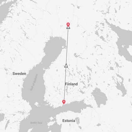 Finnland: Nordlichter in Lappland
