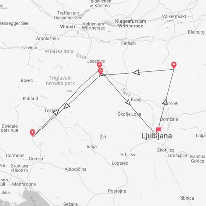 Eslovenia 360°: entre Liubliana y los Alpes Julianos