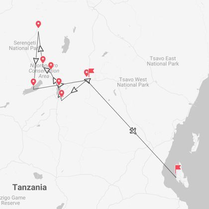 Tanzania 360° Collection: from the Savannah to Zanzibar