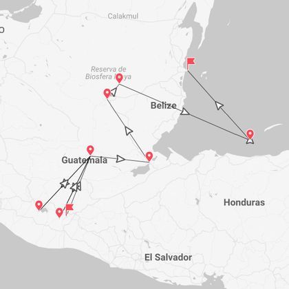 Guatemala and Belize: Volcanoes, Ruins, and Caribbean Vibes