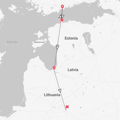 Pays Baltes : Tallinn, Riga et Vilnius