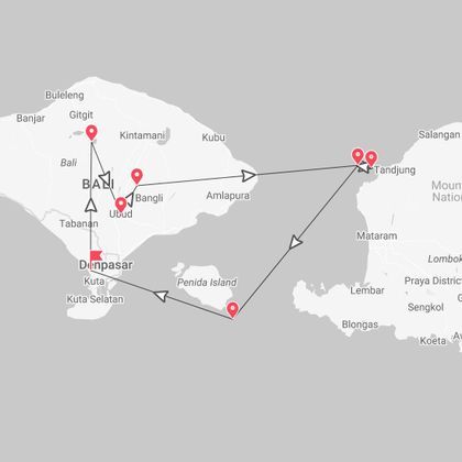 Bali & Gili: Trauminseln, Tempel & türkisblaues Meer