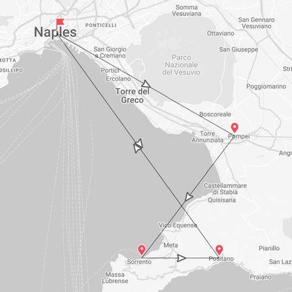 Naples et la côte Amalfitaine Express