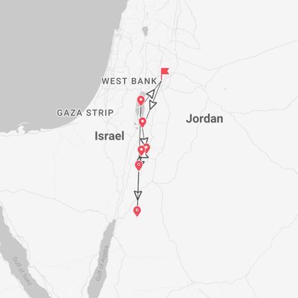 Jordanie Trekking