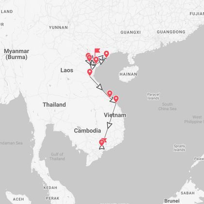 Vietnam 360° : de Hanoï à Hô Chi Minh