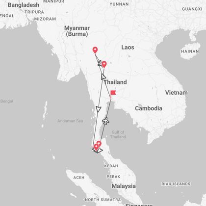 Thaïlande 360° Winter : Bangkok, Chiang Mai et les îles Phi Phi