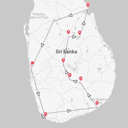 Sri Lanka 360°: Rundreise im Sommer