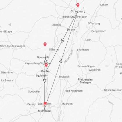 Strasburgo e Colmar Express: la magia dei mercatini di Natale, vini raffinati e relax