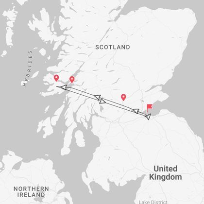 Scozia Express: Edimburgo e le Highlands da veri local