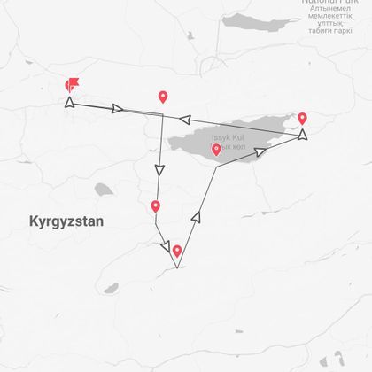 Kirghizistan Winter : entre lacs gelés et culture nomade