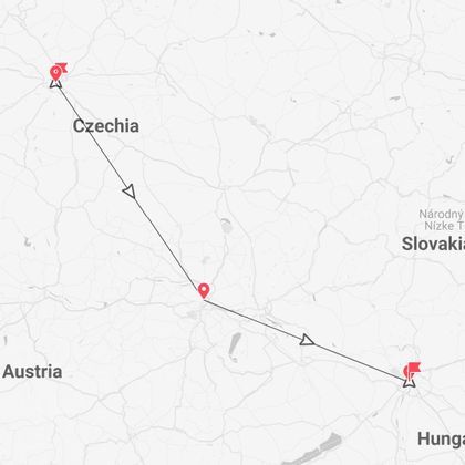 Europe centrale : Prague, Vienne et Budapest en train