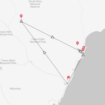 Kenya Safari: i colori dell'Africa dallo Tsavo Est al mare di Malindi