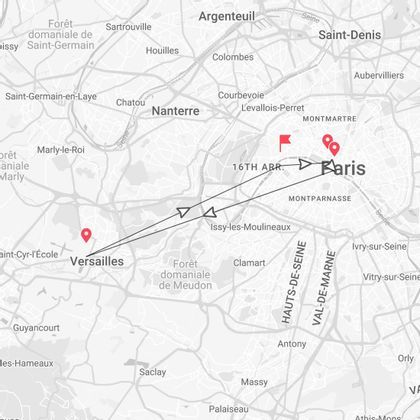 Paris Express: From the Eiffel Tower to the Palace of Versailles