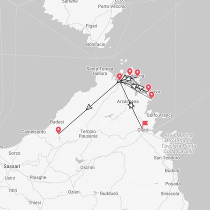 Italien: Die nördlichen Strände Sardiniens