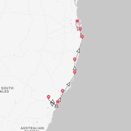 Australie : Road Trip de Sydney à Brisbane