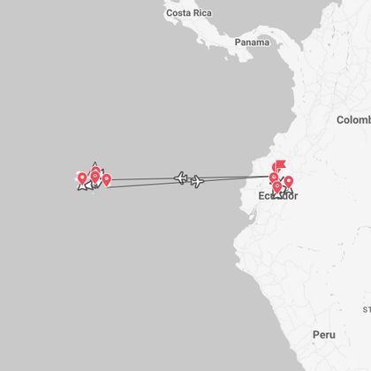 Ecuador y Galápagos 360°: entre los Andes, el Amazonas y las islas encantadas