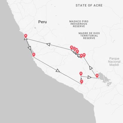 Perú 360°: Machu Picchu, la montaña de los 7 colores y el lago Titicaca