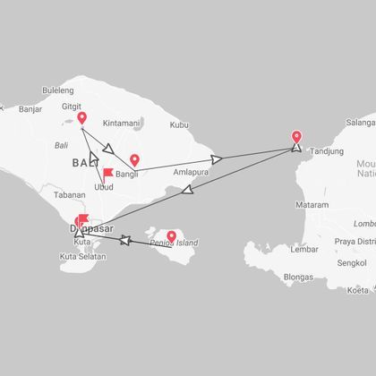 Bali y Gili Beach Life: islas, naturaleza y playas de ensueño
