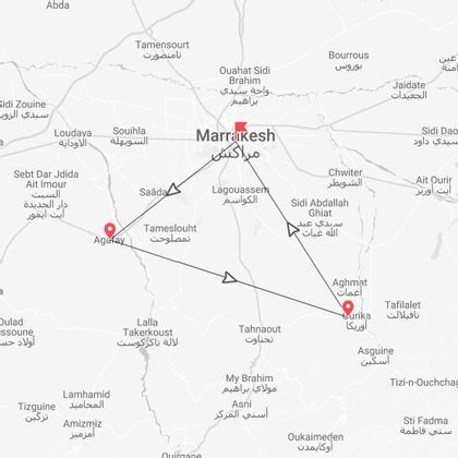 Marrakech Express: desierto de Agafay y valle de Ourika