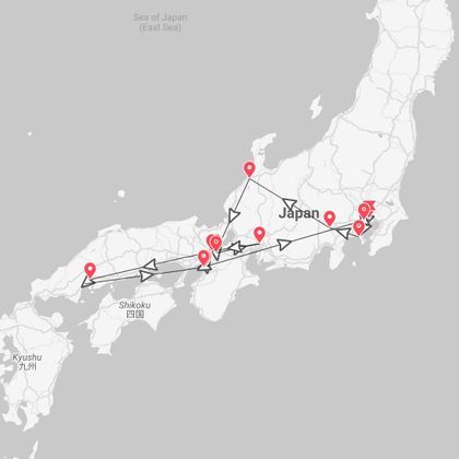 Giappone: in Shinkansen tra tradizioni, città e cultura pop