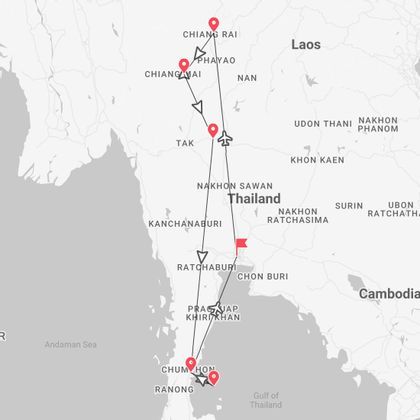 Thailandia 360° Summer: Bangkok, il nord e Koh Tao