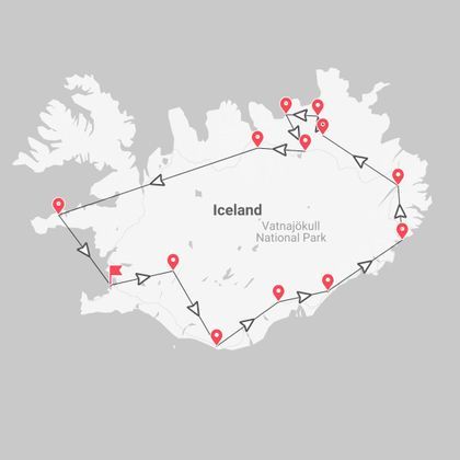 Islande 360° :  à la découverte de l'île de glace et de feu