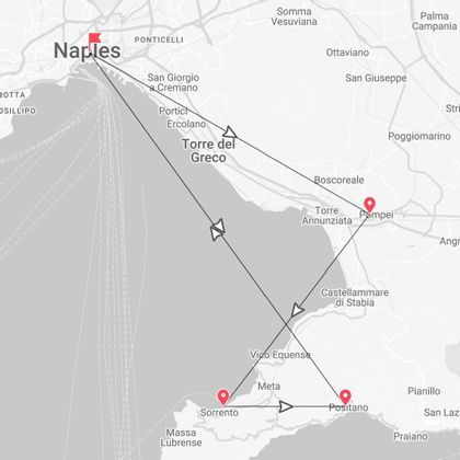 Naples et la côte Amalfitaine Express
