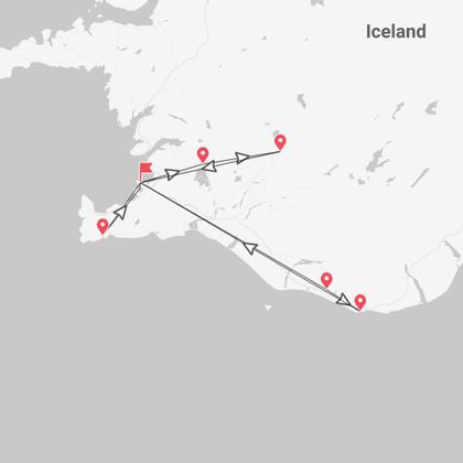 Islande Express : un aperçu de l'île de glace et de feu