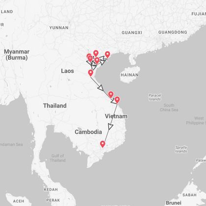 Vietnam 360°: from Hanoi to Ho Chi Minh City