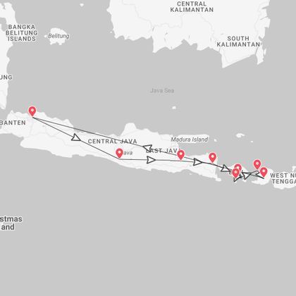 Indonesia 360°: Java, Bali and the Gili islands