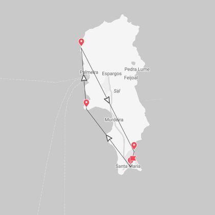 Cabo Verde express: la isla de Sal entre mar y aventura
