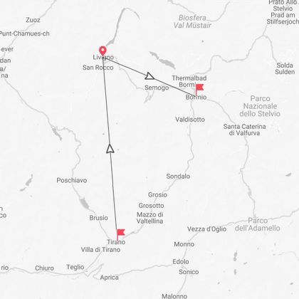 Trenino del Bernina Weekend: tra St Moritz e Livigno