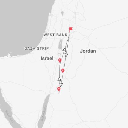 Giordania Express: Petra, la Riserva di Dana e il Wadi Rum