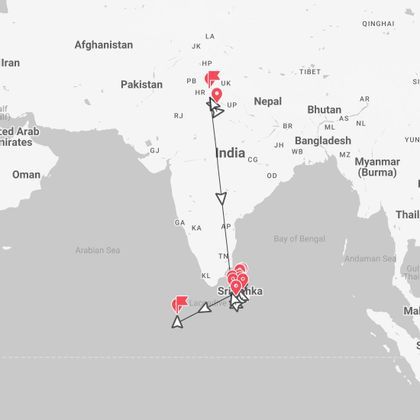 India, Sri Lanka e Maldive: tra meraviglie del mondo e paradisi tropicali