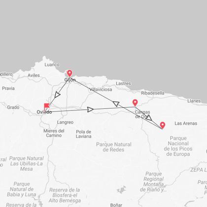 Asturias Express: Descenso del Sella y Lagos de Covadonga