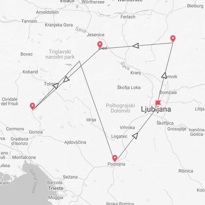 Slowenien 360°: Roadtrip von Ljubljana zum Bleder See