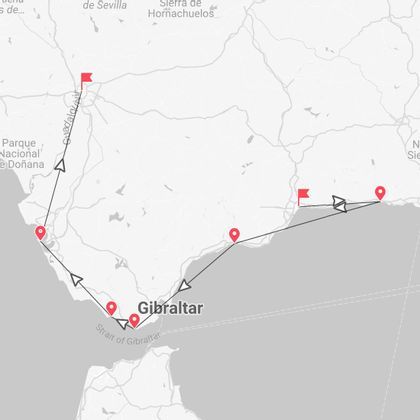 Andalusien Beach Life: von Malaga und Cadiz nach Sevilla