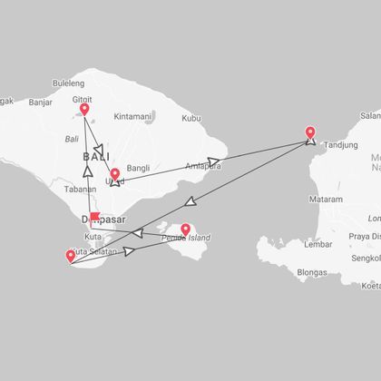 Bali e Gili: giungla, mare e villa tra le risaie