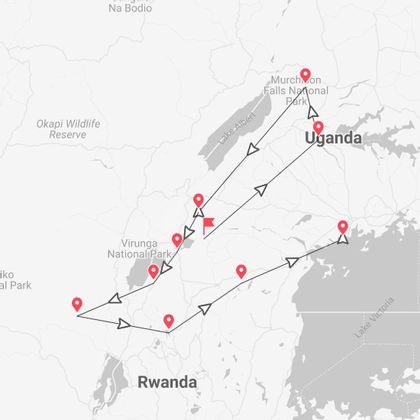 Uganda Safari: trekking con los Gorilas de montaña y safari con los Big 5