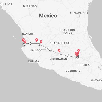 México Día de Muertos: de ciudad de México a Puerto Vallarta