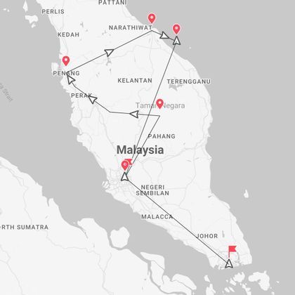 Singapour et Malaisie : des capitales aux îles paradisiaques