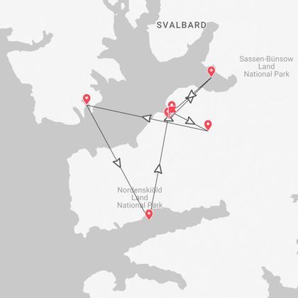 Svalbard Expedition: avventura artica tra safari, ghiacciai e sole di mezzanotte