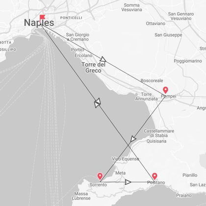 Naples et la côte Amalfitaine Express