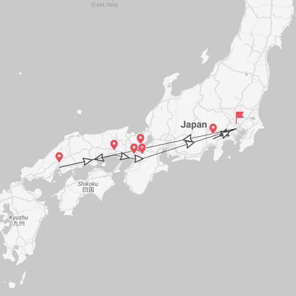Giappone 360°: alla scoperta di Tokyo, Kyoto, Hiroshima e Osaka