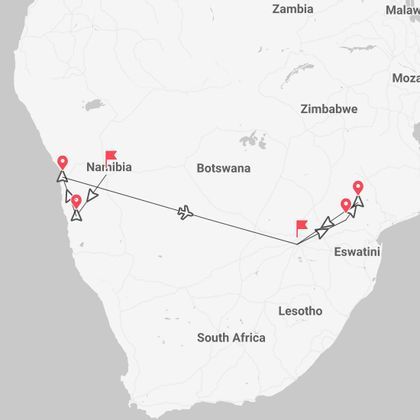 Namibia e Sudafrica Expedition: tra Sossusvlei e safari nel Kruger