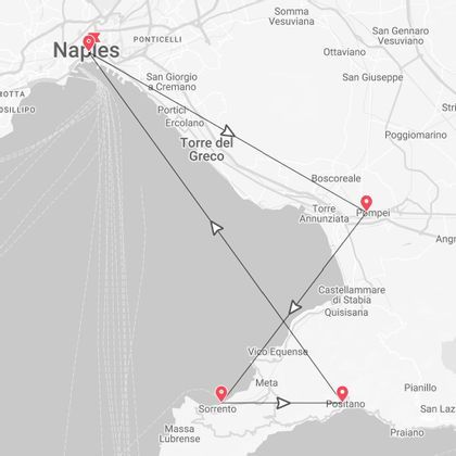 Nápoles y la Costa Amalfitana Express