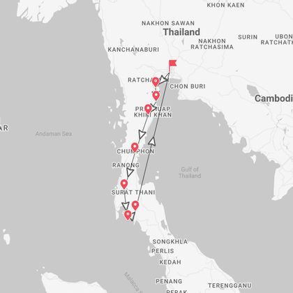 Tailandia Backpack Winter: Bangkok, Krabi y la isla Phi Phi