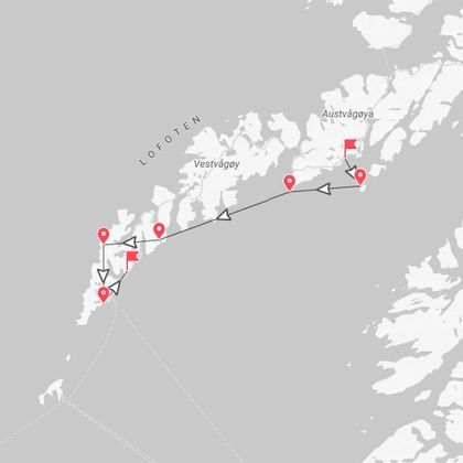 Lofoten Camp & Sail: in veliero sotto il sole di mezzanotte